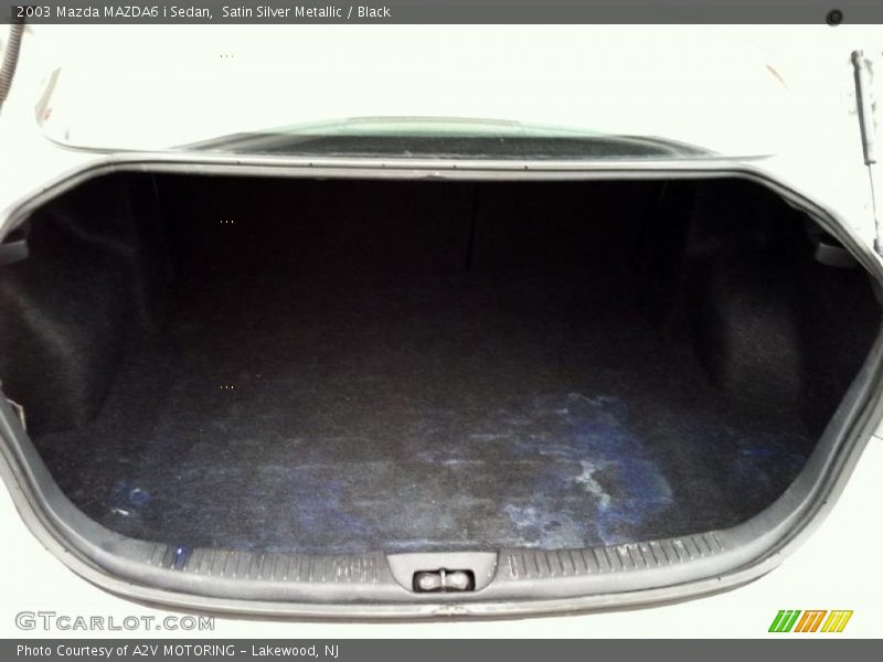 Satin Silver Metallic / Black 2003 Mazda MAZDA6 i Sedan