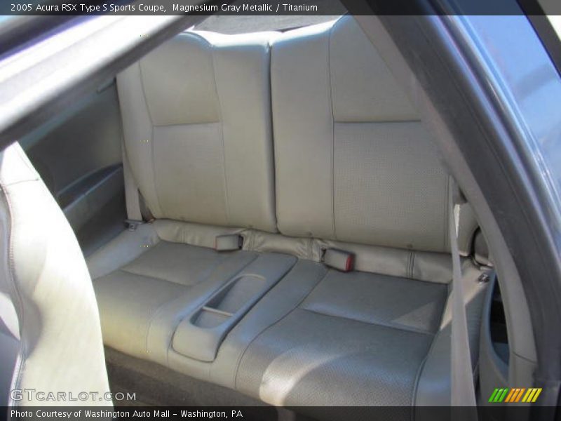 Magnesium Gray Metallic / Titanium 2005 Acura RSX Type S Sports Coupe
