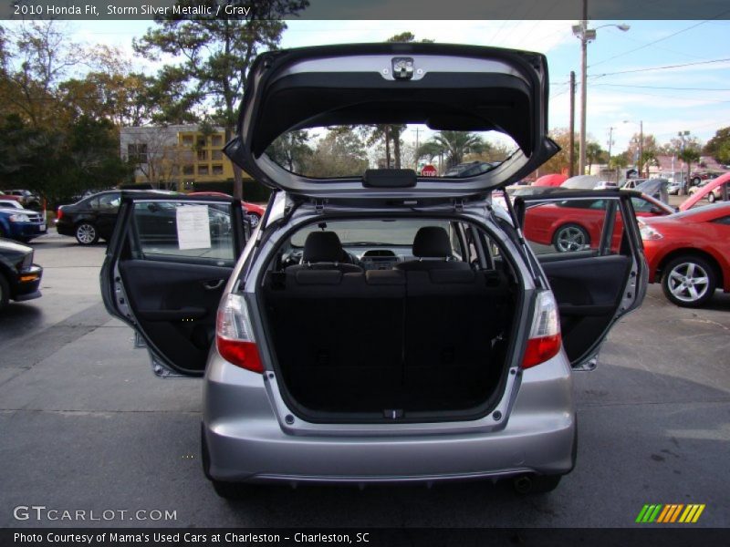 Storm Silver Metallic / Gray 2010 Honda Fit