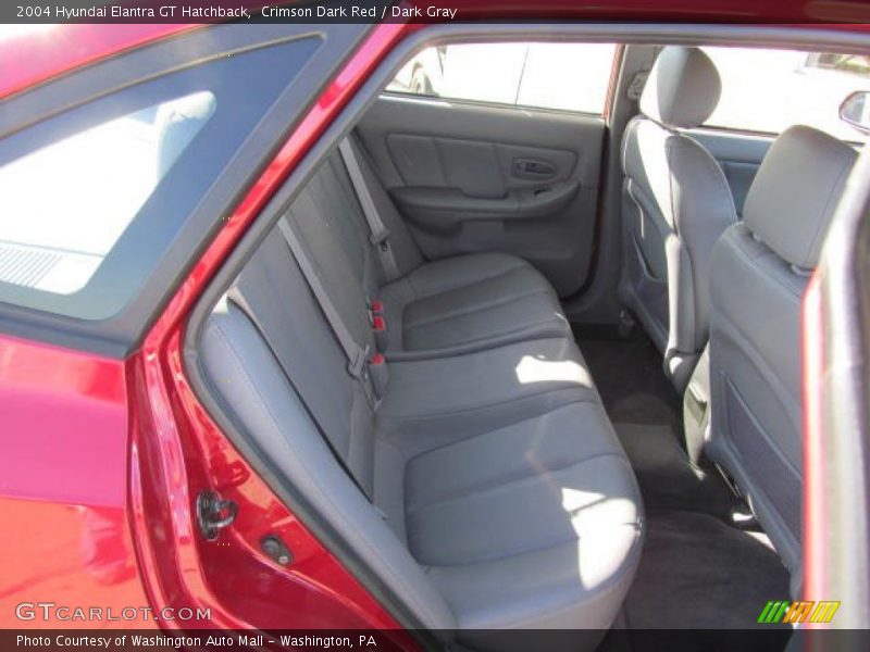 Crimson Dark Red / Dark Gray 2004 Hyundai Elantra GT Hatchback