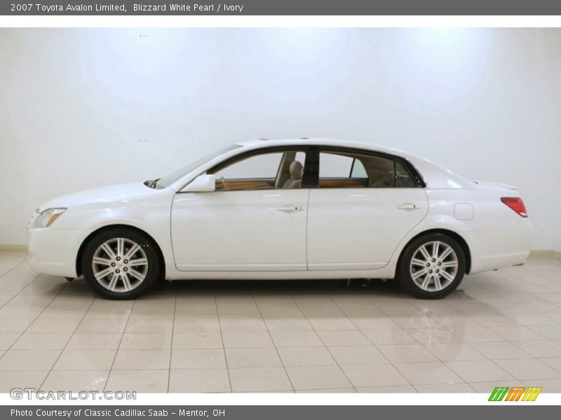 Blizzard White Pearl / Ivory 2007 Toyota Avalon Limited