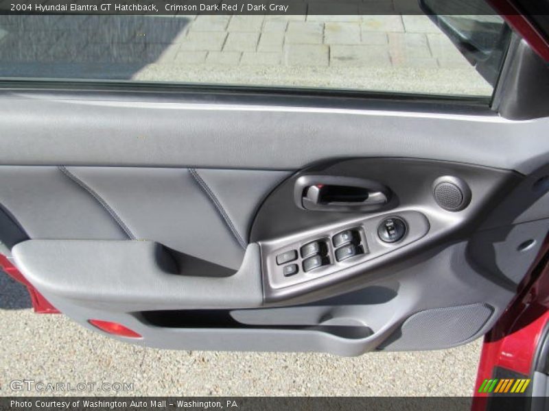 Crimson Dark Red / Dark Gray 2004 Hyundai Elantra GT Hatchback
