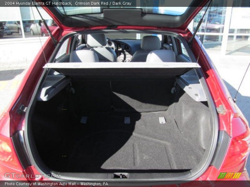 Crimson Dark Red / Dark Gray 2004 Hyundai Elantra GT Hatchback