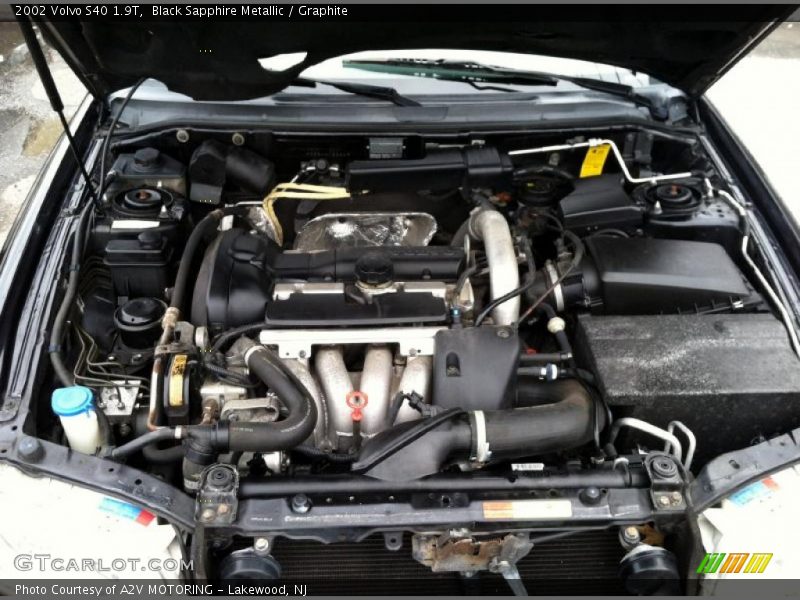 Black Sapphire Metallic / Graphite 2002 Volvo S40 1.9T