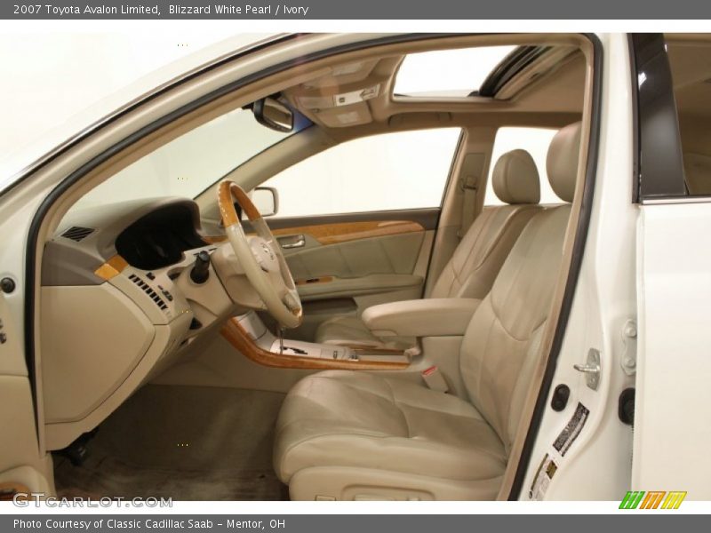 Blizzard White Pearl / Ivory 2007 Toyota Avalon Limited