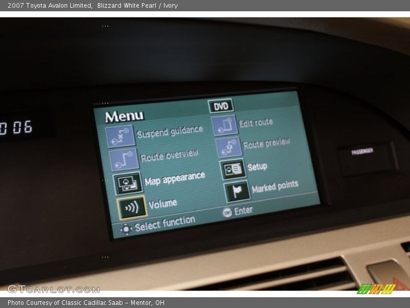 Blizzard White Pearl / Ivory 2007 Toyota Avalon Limited