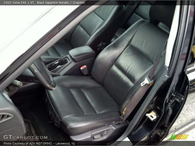 Black Sapphire Metallic / Graphite 2002 Volvo S40 1.9T