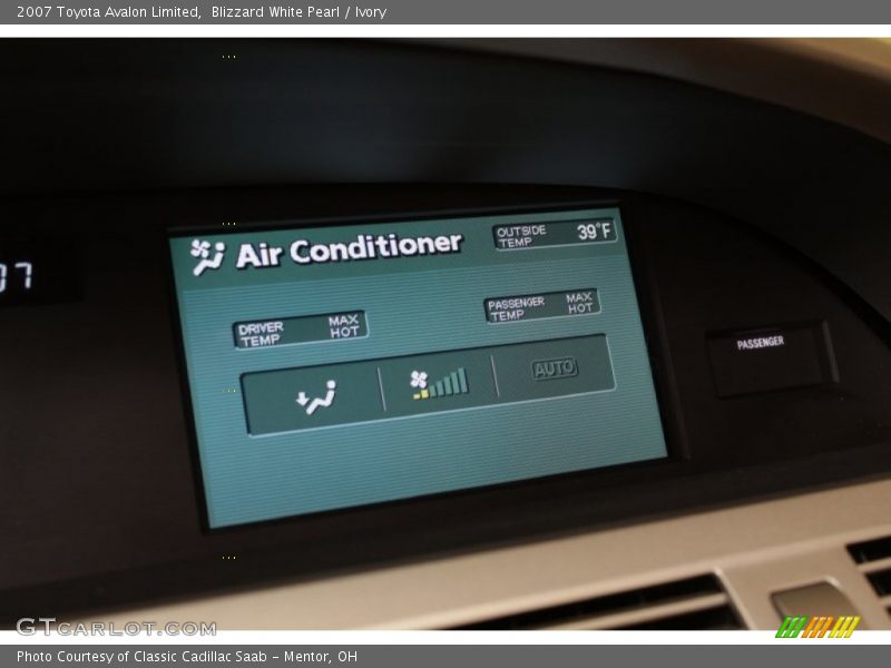 Blizzard White Pearl / Ivory 2007 Toyota Avalon Limited