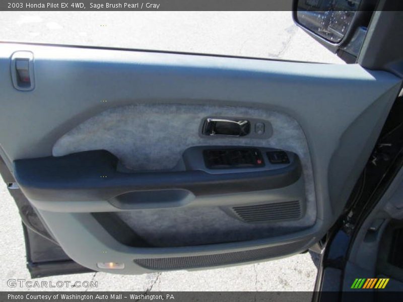 Sage Brush Pearl / Gray 2003 Honda Pilot EX 4WD