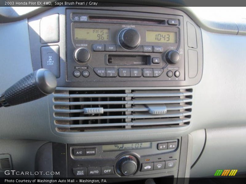 Sage Brush Pearl / Gray 2003 Honda Pilot EX 4WD