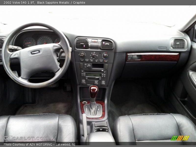 Black Sapphire Metallic / Graphite 2002 Volvo S40 1.9T