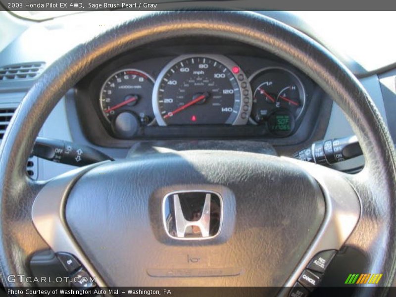 Sage Brush Pearl / Gray 2003 Honda Pilot EX 4WD