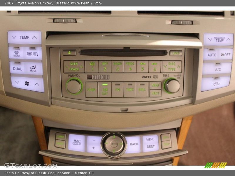 Blizzard White Pearl / Ivory 2007 Toyota Avalon Limited