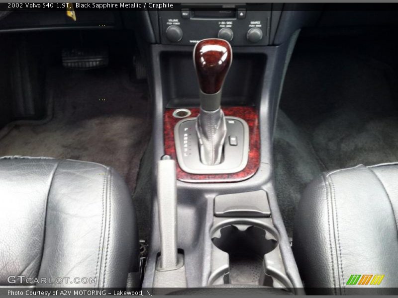 Black Sapphire Metallic / Graphite 2002 Volvo S40 1.9T