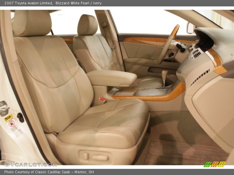 Blizzard White Pearl / Ivory 2007 Toyota Avalon Limited