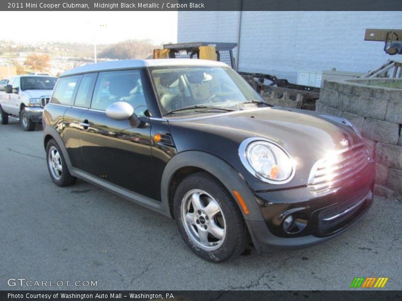 Midnight Black Metallic / Carbon Black 2011 Mini Cooper Clubman