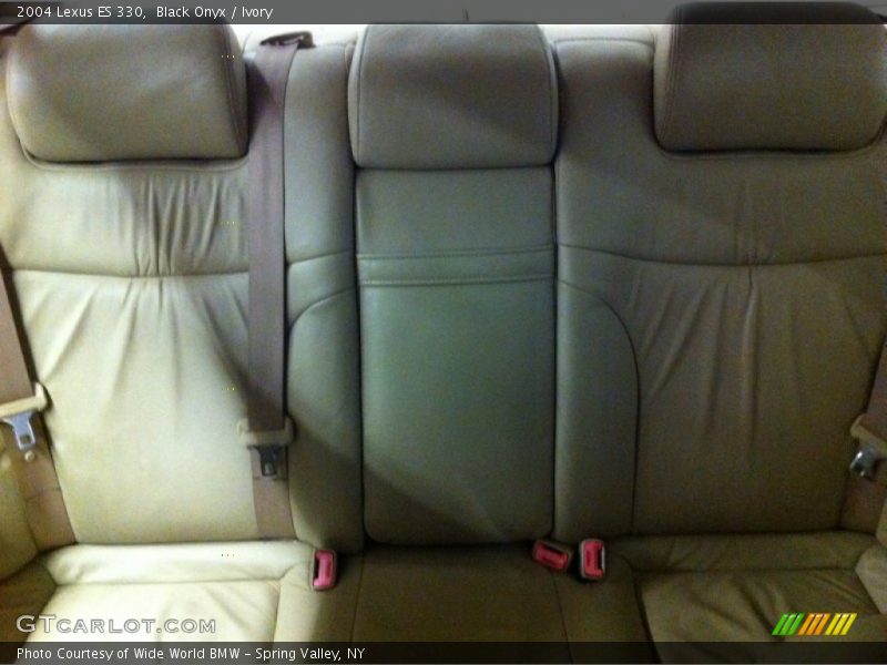 Black Onyx / Ivory 2004 Lexus ES 330