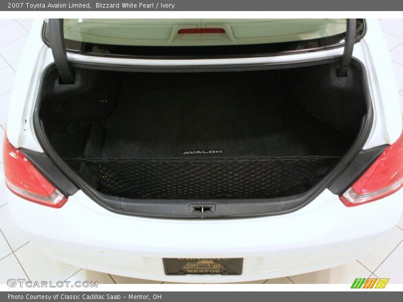 Blizzard White Pearl / Ivory 2007 Toyota Avalon Limited