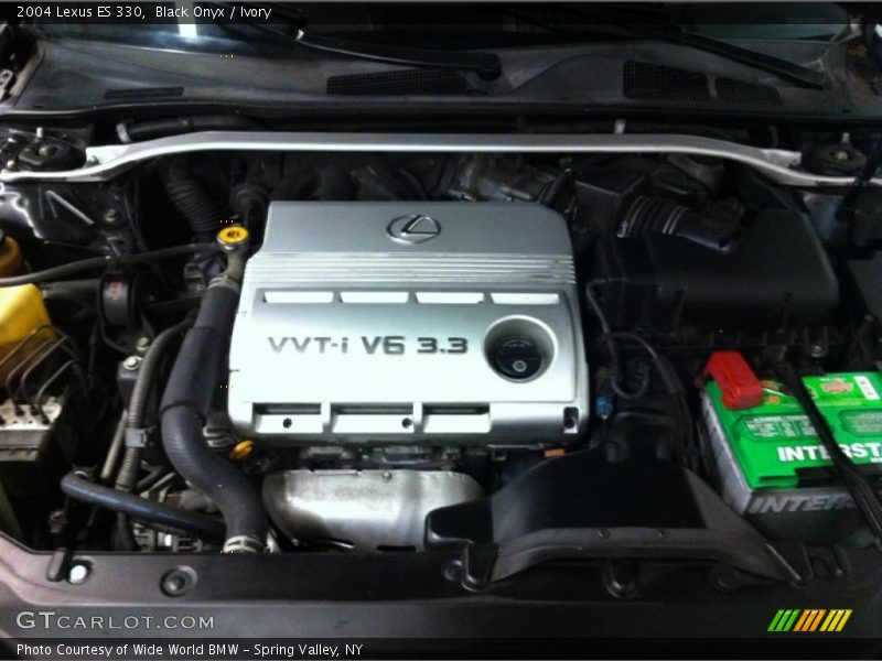 Black Onyx / Ivory 2004 Lexus ES 330