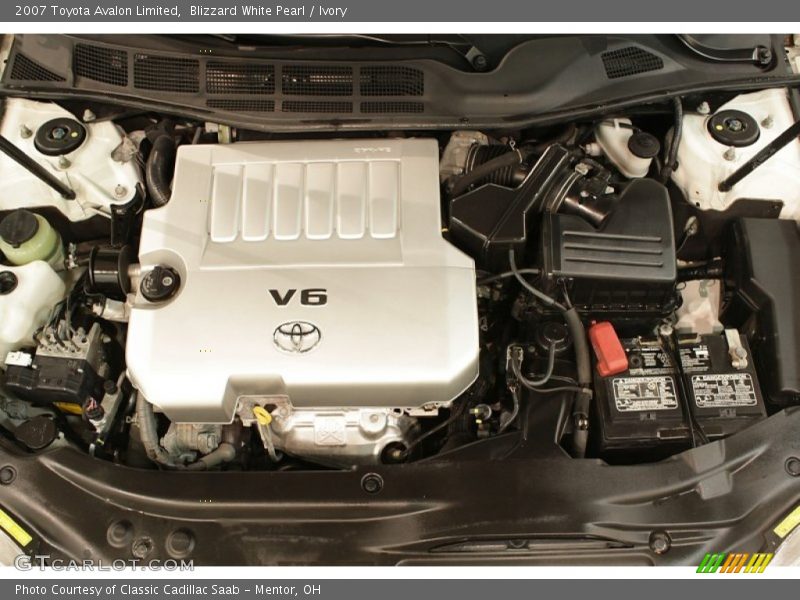 Blizzard White Pearl / Ivory 2007 Toyota Avalon Limited