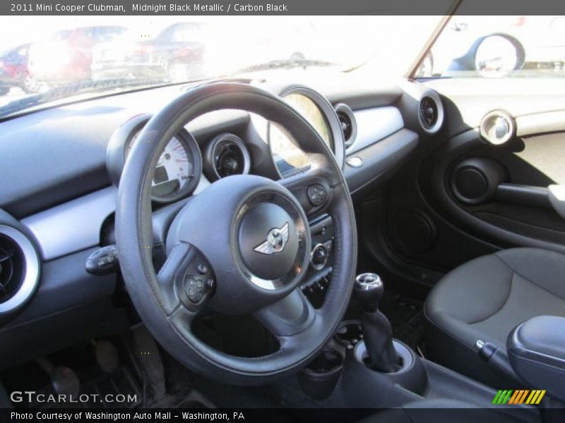 Midnight Black Metallic / Carbon Black 2011 Mini Cooper Clubman