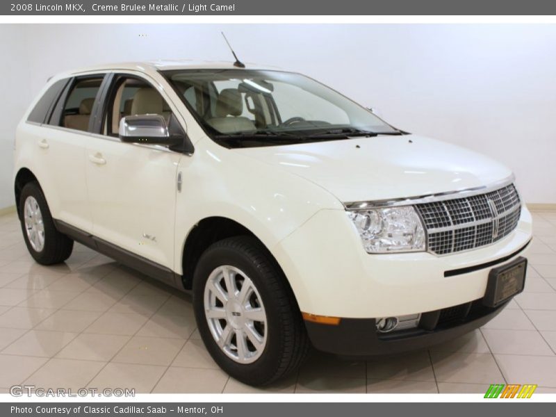 Creme Brulee Metallic / Light Camel 2008 Lincoln MKX