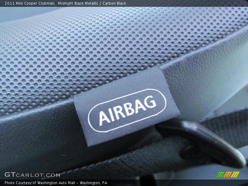 Midnight Black Metallic / Carbon Black 2011 Mini Cooper Clubman
