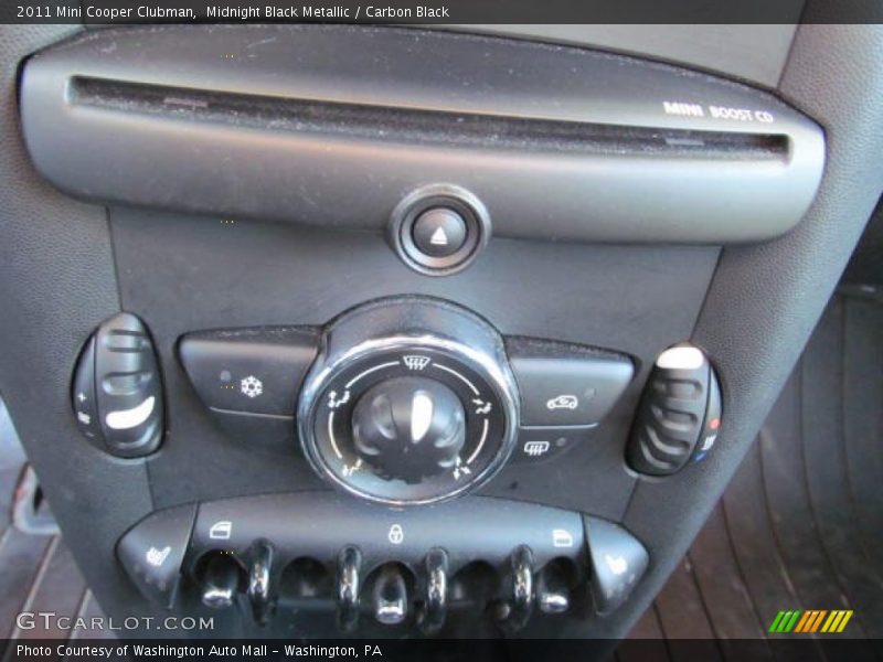 Midnight Black Metallic / Carbon Black 2011 Mini Cooper Clubman