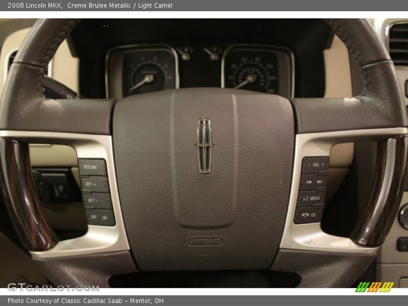 Creme Brulee Metallic / Light Camel 2008 Lincoln MKX