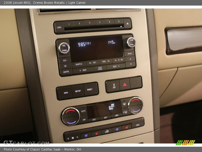 Creme Brulee Metallic / Light Camel 2008 Lincoln MKX