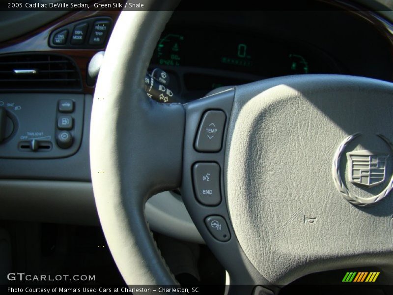Green Silk / Shale 2005 Cadillac DeVille Sedan