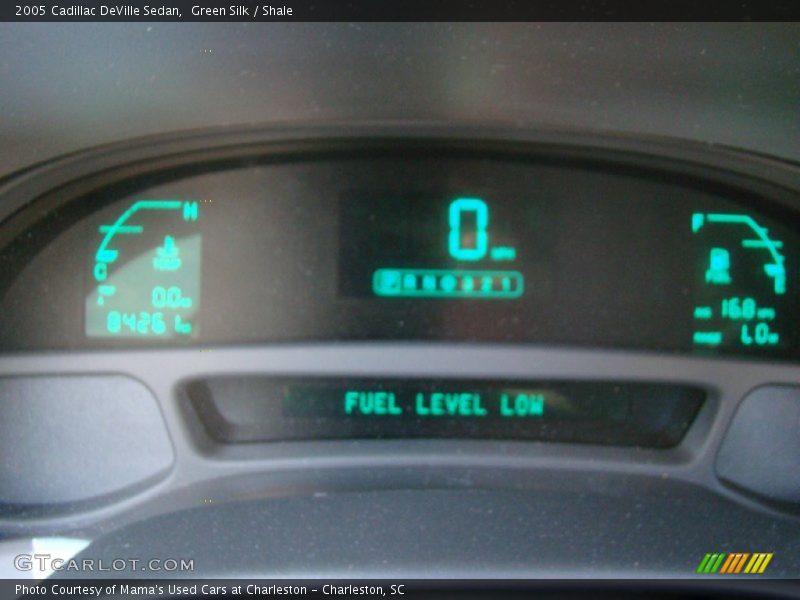 Green Silk / Shale 2005 Cadillac DeVille Sedan