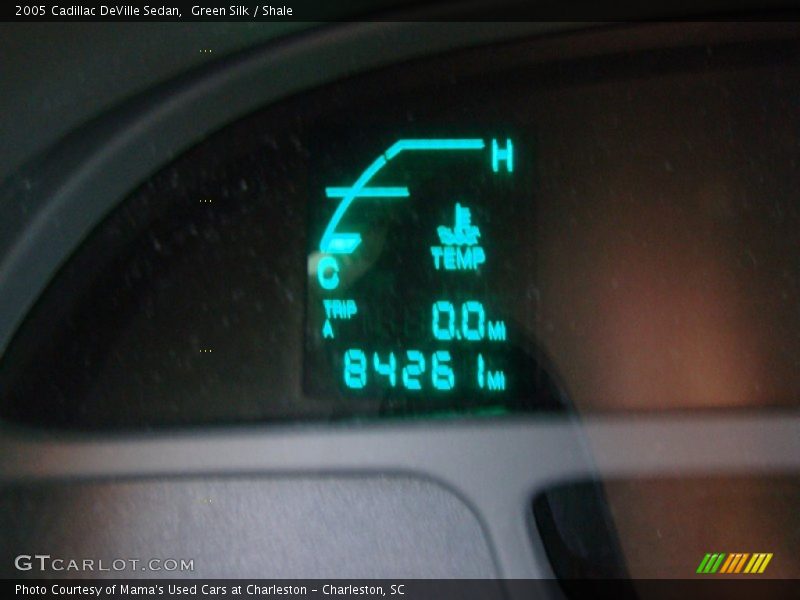 Green Silk / Shale 2005 Cadillac DeVille Sedan