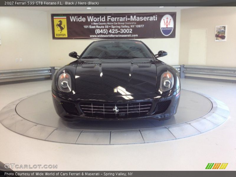 Black / Nero (Black) 2007 Ferrari 599 GTB Fiorano F1