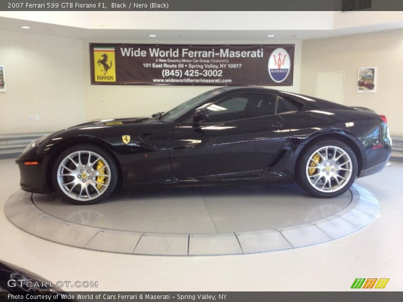 Black / Nero (Black) 2007 Ferrari 599 GTB Fiorano F1