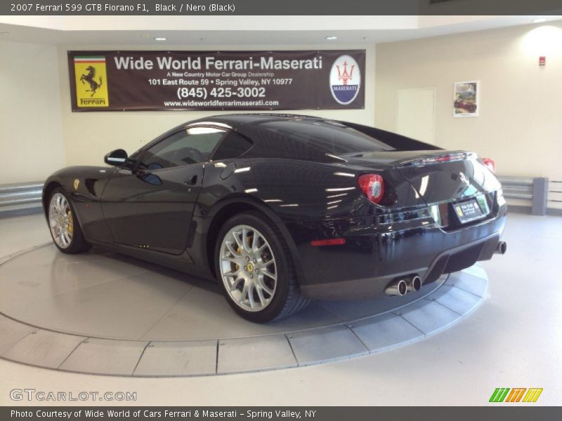 Black / Nero (Black) 2007 Ferrari 599 GTB Fiorano F1