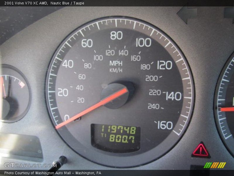 Nautic Blue / Taupe 2001 Volvo V70 XC AWD