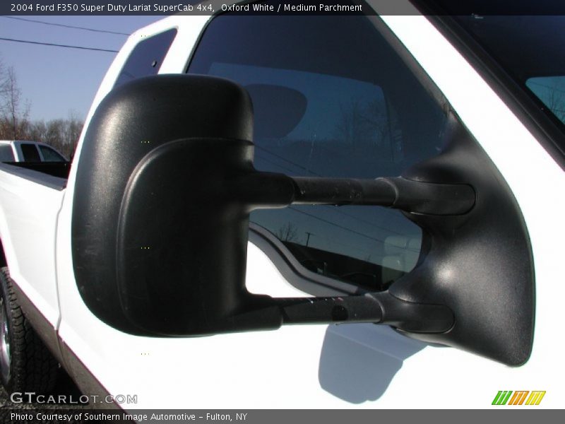 Oxford White / Medium Parchment 2004 Ford F350 Super Duty Lariat SuperCab 4x4