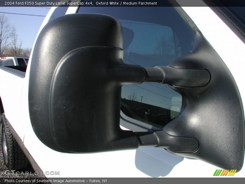 Oxford White / Medium Parchment 2004 Ford F350 Super Duty Lariat SuperCab 4x4