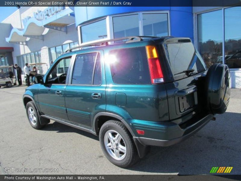 Clover Green Pearl / Dark Gray 2001 Honda CR-V Special Edition 4WD