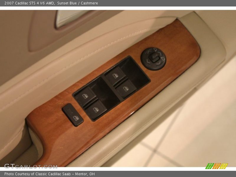 Sunset Blue / Cashmere 2007 Cadillac STS 4 V6 AWD
