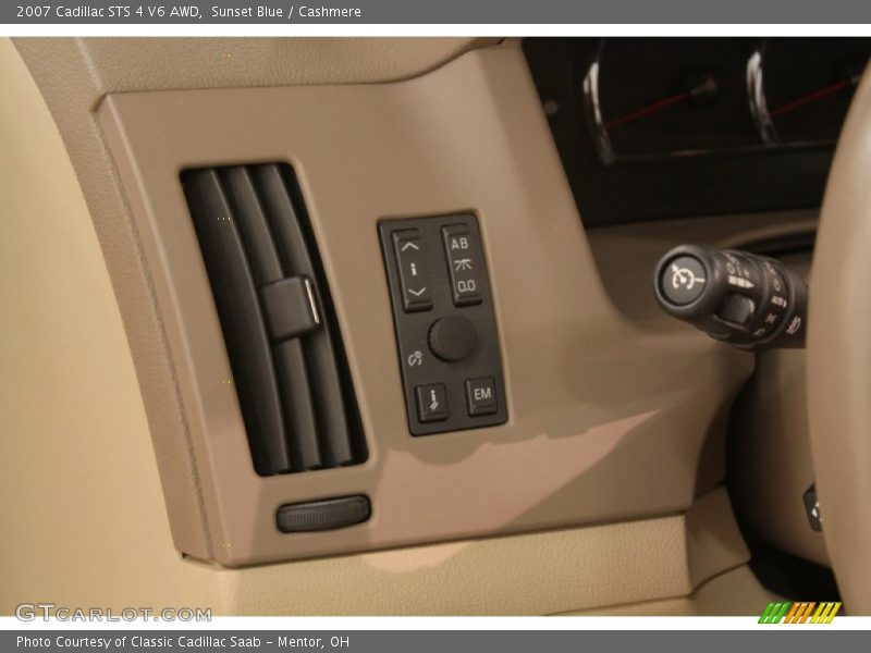 Sunset Blue / Cashmere 2007 Cadillac STS 4 V6 AWD