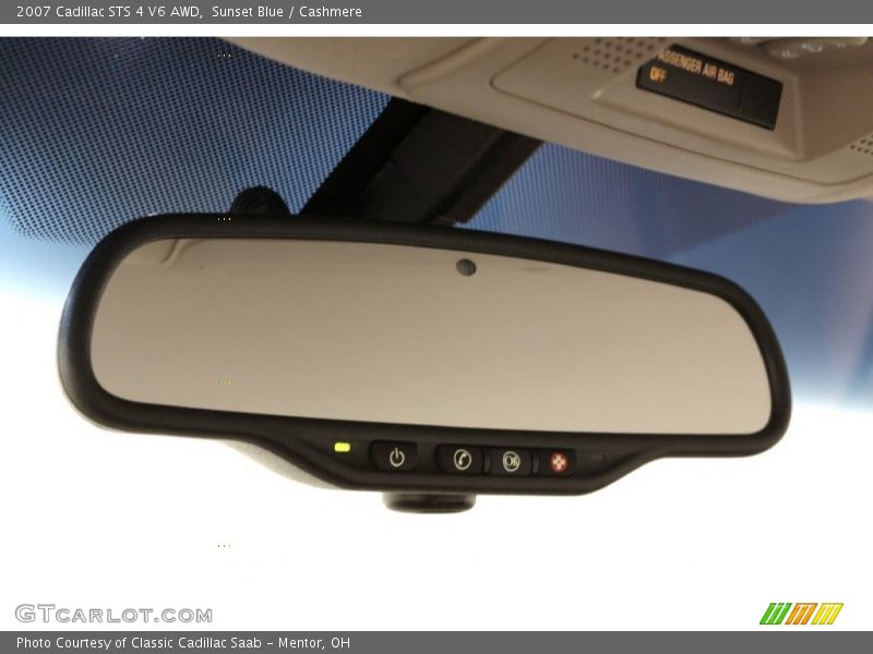 Sunset Blue / Cashmere 2007 Cadillac STS 4 V6 AWD