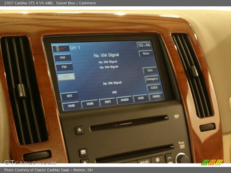 Sunset Blue / Cashmere 2007 Cadillac STS 4 V6 AWD
