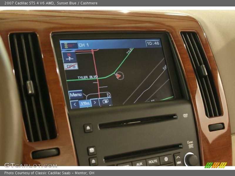 Sunset Blue / Cashmere 2007 Cadillac STS 4 V6 AWD