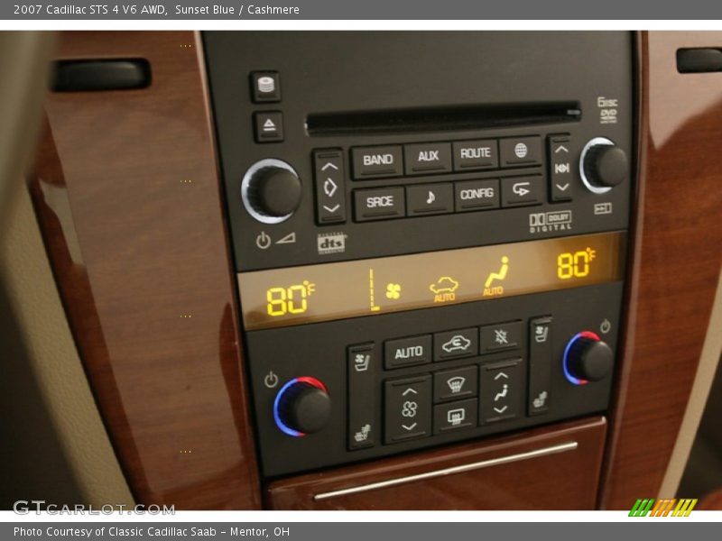 Controls of 2007 STS 4 V6 AWD