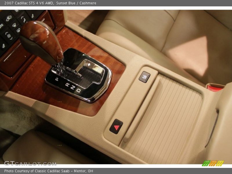 Sunset Blue / Cashmere 2007 Cadillac STS 4 V6 AWD