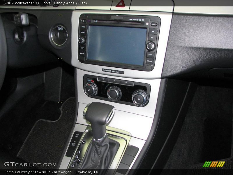 Candy White / Black 2009 Volkswagen CC Sport