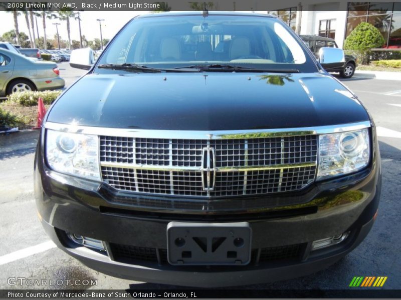 Black / Medium Light Stone 2009 Lincoln MKX AWD