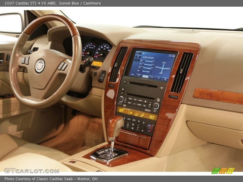 Sunset Blue / Cashmere 2007 Cadillac STS 4 V6 AWD
